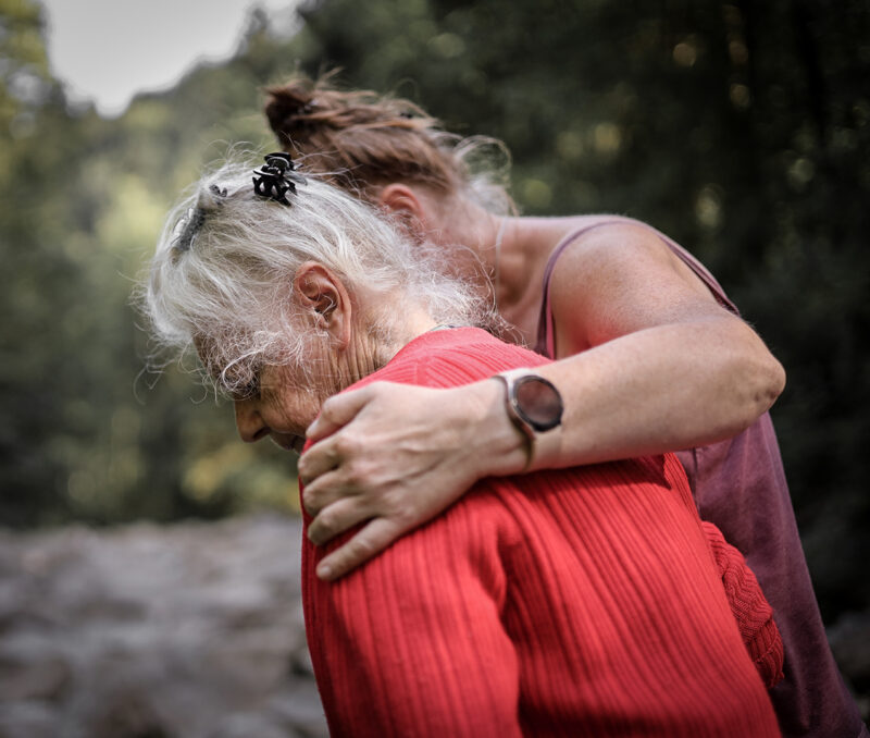 Mutter und Tochter Webfoto Oberland