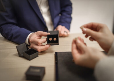 Ohrstecker Schmuck Image-Fotoshooting Pasing Webfoto-Oberland